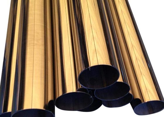 Un buen precio. Tubería de acero inoxidable del espejo 321 brillantes decorativos redondos resistente a la corrosión en línea