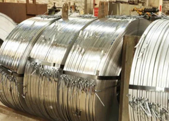 Un buen precio. 201 laminó las tiras de acero inoxidables para el final superficial de los VAGOS de la bisagra 0.38m m en línea