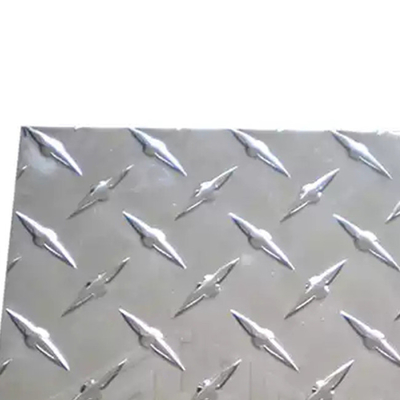 Un buen precio. Aleación de hoja de diamante H12 3105 5052 de placa de aluminio de grabación en relieve a cuadros para elevador de barco en línea