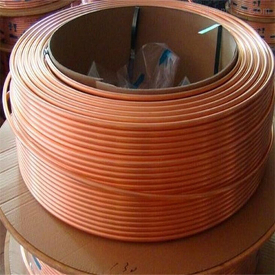 Un buen precio. Tubo de cobre doblado del tubo de cobre, tubo de cobre rojo libre de oxígeno de la bobina de cobre en línea