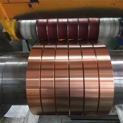 Un buen precio. C10100 C11000 C12200 C12000 Rollo de hojas de cobre/folla de cierre/bobina de cinta de cobre en línea