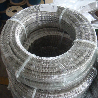 Un buen precio. 7x7 316 Cables de cable de alambre de acero inoxidable AISI 201/304/316 en línea