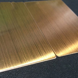 Un buen precio. El borde 3m m de Slite laminó la placa decorativa inoxidable de la hoja de acero 316 en línea