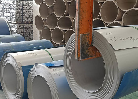 Un buen precio. 2B el final de soldadura 510m m laminó la bobina de acero inoxidable en línea